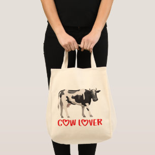 Cow Lover Cows Farm Farmer Country Life Heifer Tote Bag
