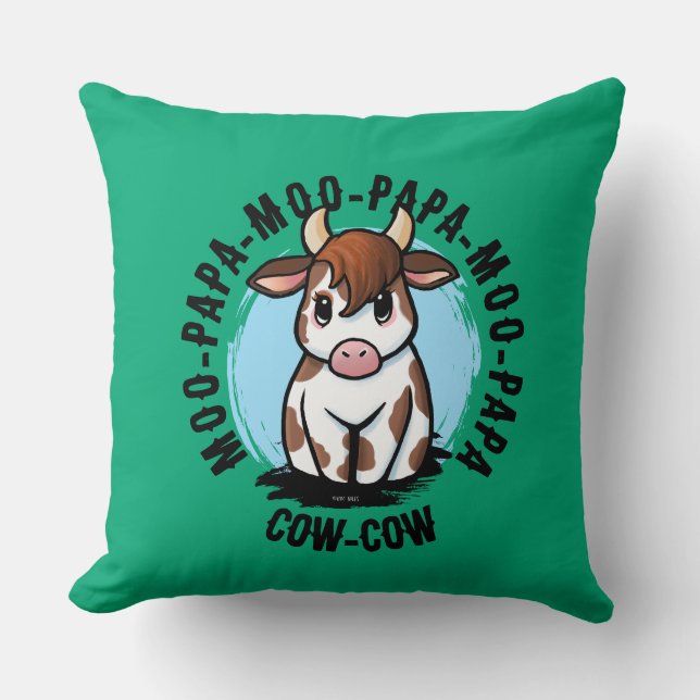 Cow Lover Cushion (Front)