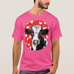 Cow Lover Design T-Shirt