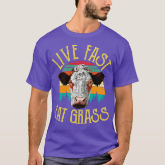 cow lover farmer funny T-Shirt