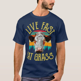 cow lover farmer funny T-Shirt