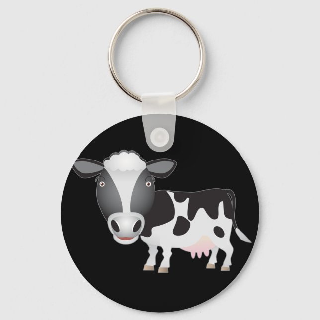 Cow Lover Key Ring (Front)