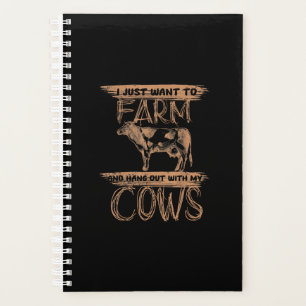 Cow Lovers   Farmer Farm Cute Animals Cow Planner
