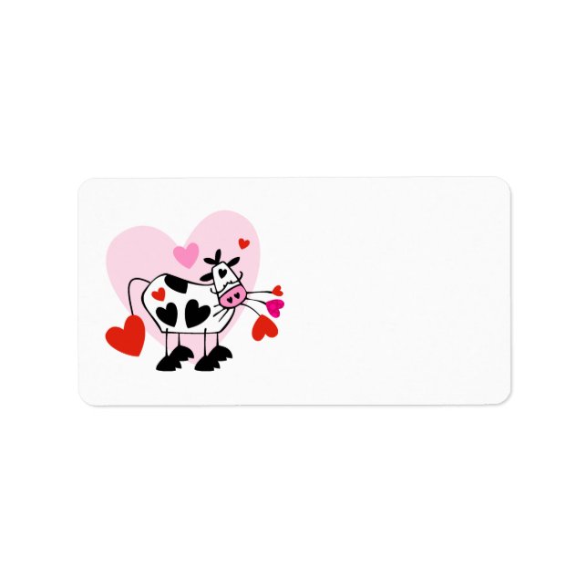 Cow Lovers Label (Front)