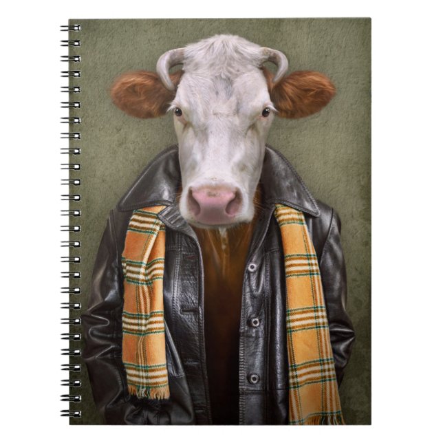 Cow Man Notebook (Front)