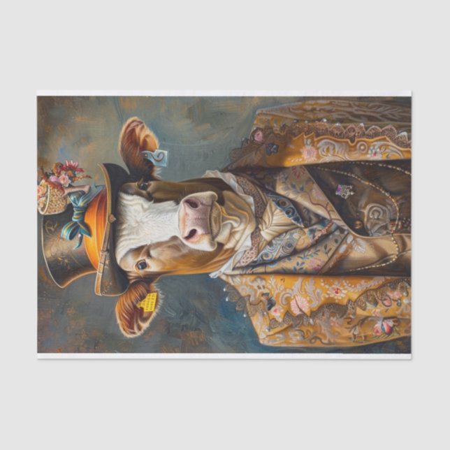 Cow Mania12 Tissue Paper (Front)