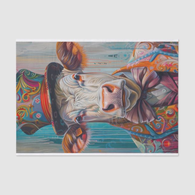 Cow Mania2 Tissue Paper (Front)