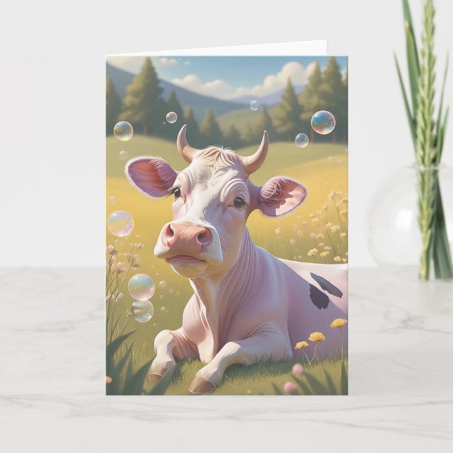 Cow Memories of Bliss Card (Front)