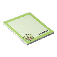 Cow Methane Cartoon Notepad