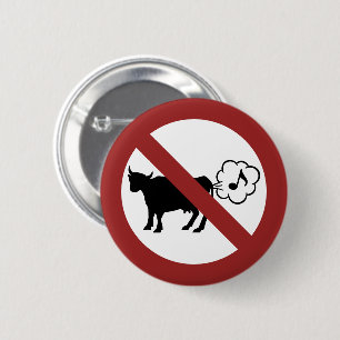 Cow Methane Icon Button