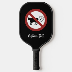 Cow Methane Icon Pickleball Paddle