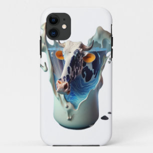 Cow milk iPhone 11 case