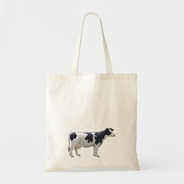 Cow Mooey Womens I Just Really Like Cows OK Cow Da Tote Bag (Front)