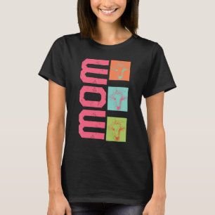 Cow Mum Mother's Day Cow Wife Farm Animal Farmer T-Shirt