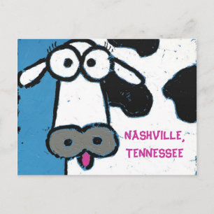 cow, NASHVILLE,TENNESSEE POSTCARD