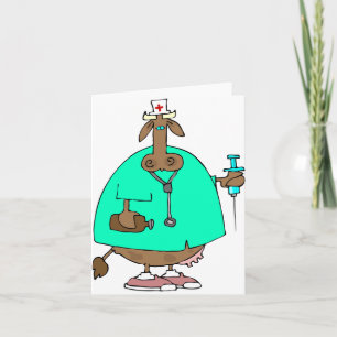 Cow Nurse Note Cards