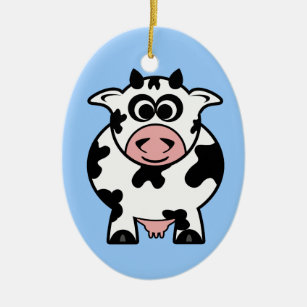 Cow Ornament (double sided)