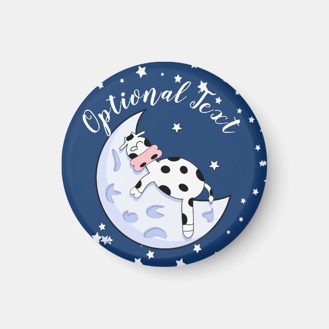 Cow Over the Moon  Magnet (Front)