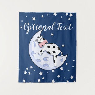 Cow Over the Moon  Tapestry