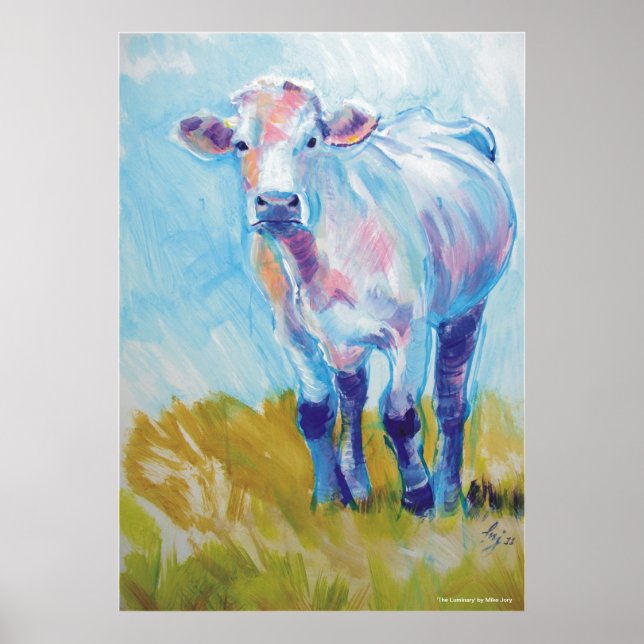 Cow Painting Poster (Front)