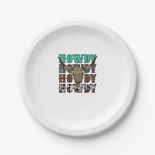 Cow Paper Plate