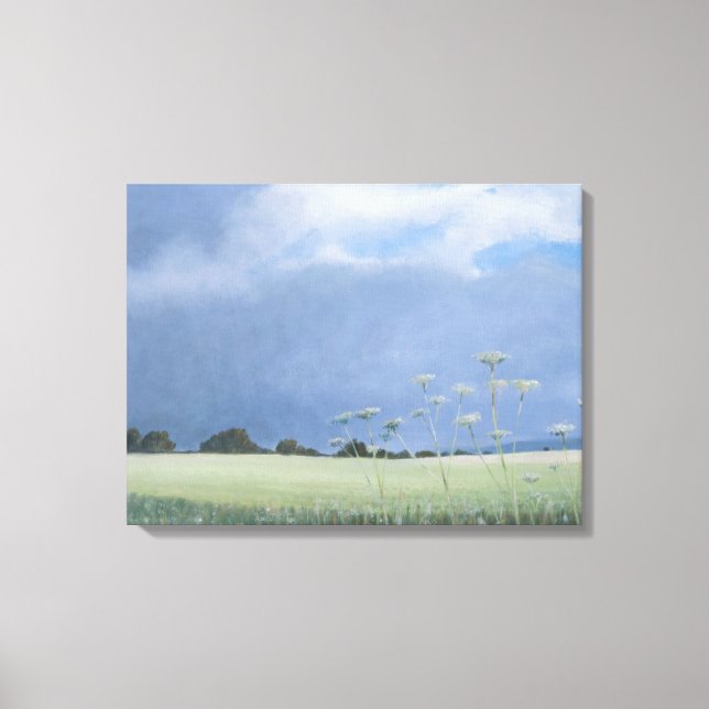 Cow Parsley 2012 Canvas Print (Front)