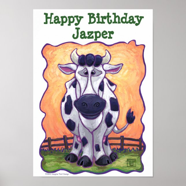 Cow Party Centre Poster (Front)