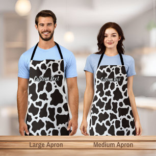 Cow Pattern Apron