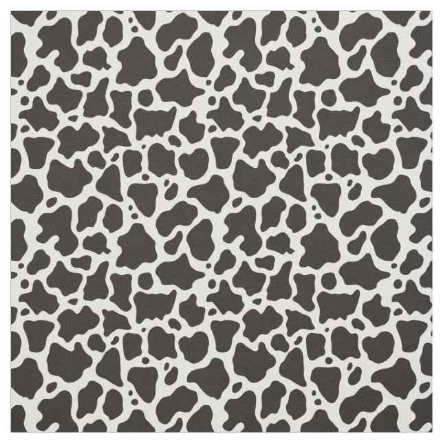 Cow pattern background fabric (Swatch)