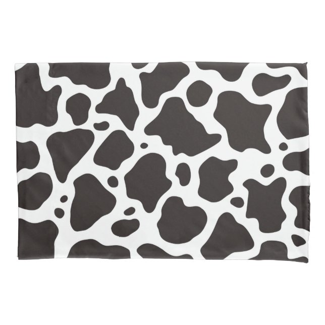 Cow pattern background pillowcase (Front)