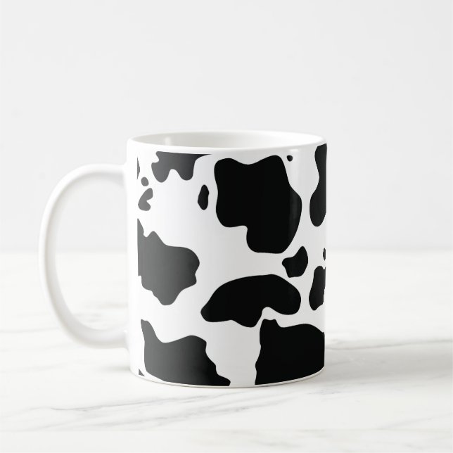 Cow Pattern Coffee Mug (Left)