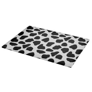 Cow pattern cutting board