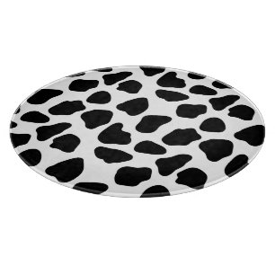 Cow pattern cutting board