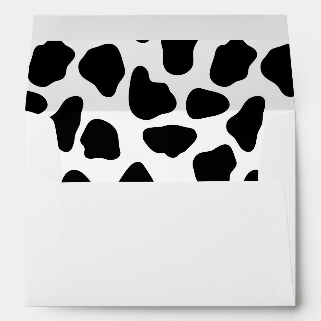 Cow pattern envelope (Back (Bottom))