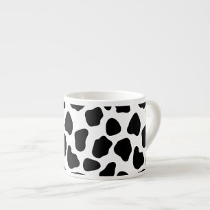 Cow pattern espresso cup