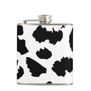 Cow Pattern Flask