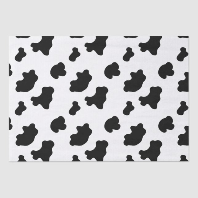 Cow pattern gift Tissue paper (Front)