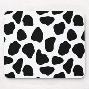 Cow pattern mouse mat