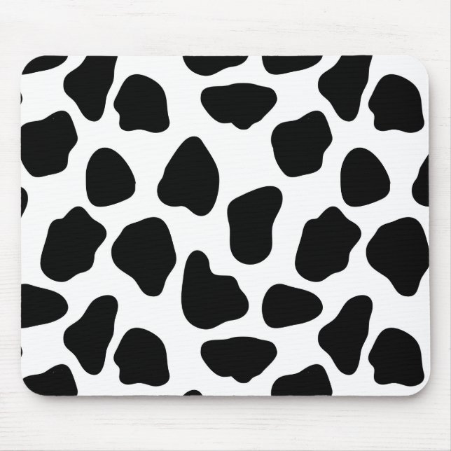 Cow pattern mouse mat (Front)