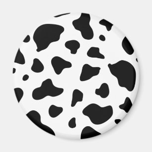 Cow Pattern Print Magnet