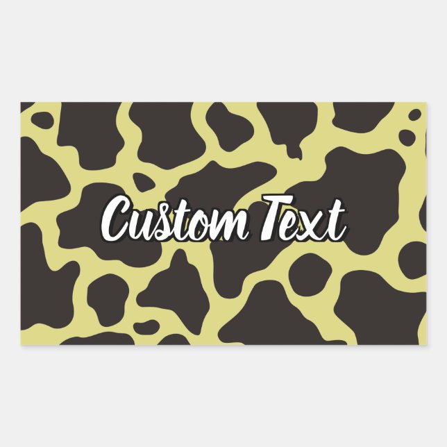 Cow Pattern Sticker (Front)