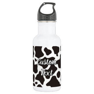 Cow Pattern Water Bottle