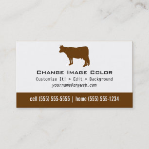 Cow - Personal Business Card