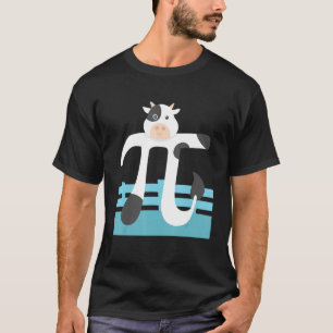 Cow Pi Day Product 314 159 For Math Nerds Geek T-Shirt