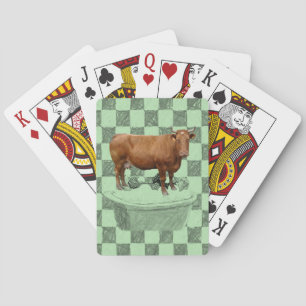 Cow Playing Card Deck