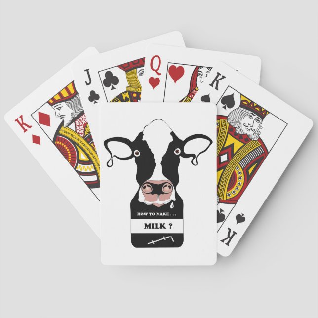 Cow! Playing Cards (Back)