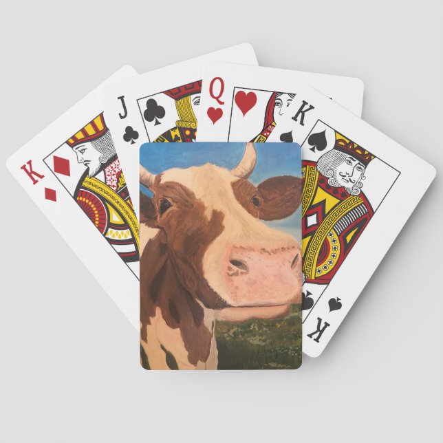 Cow Playing Cards (Back)