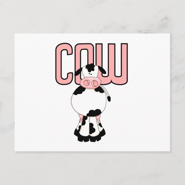 COW POSTCARD (Front)