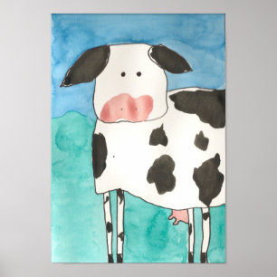 Cow poster