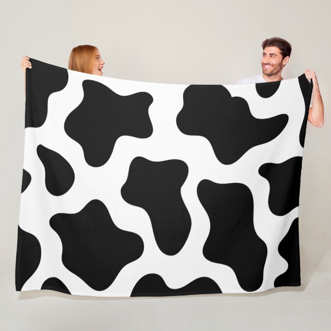 Cow Pow 60x80 Fleece Blanket (In Situ)